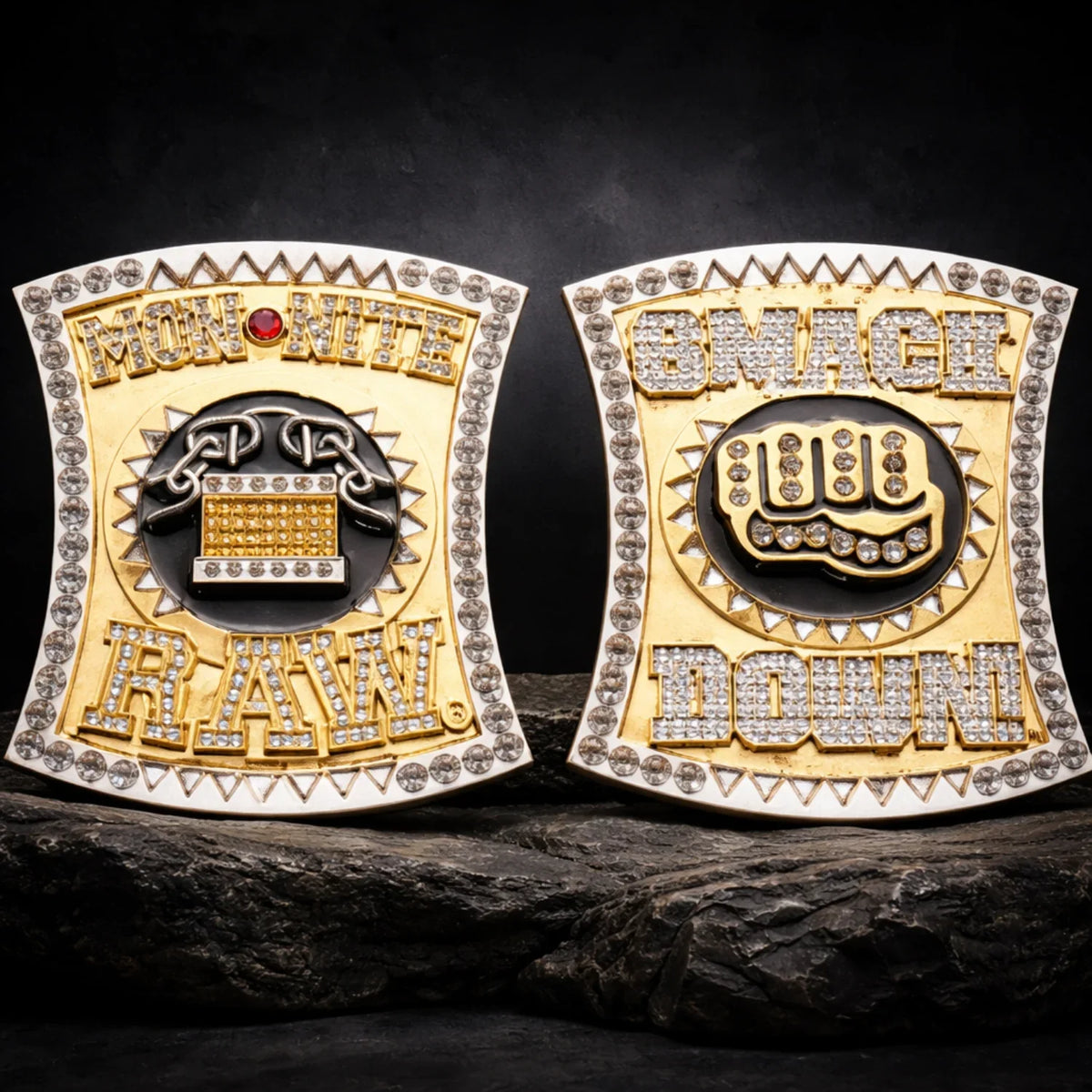 Custom Championship Belt Parts & Accessories | Side Plates – Champion's ...