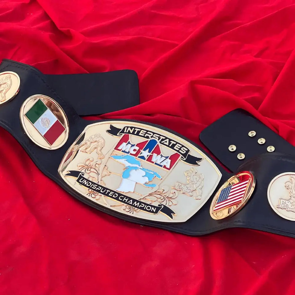 Gold CNC Championship Belt