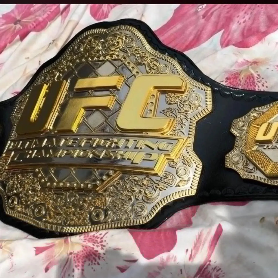 UFC TRIPLE STACK CNC MADE CHAMPIONSHIP BELT