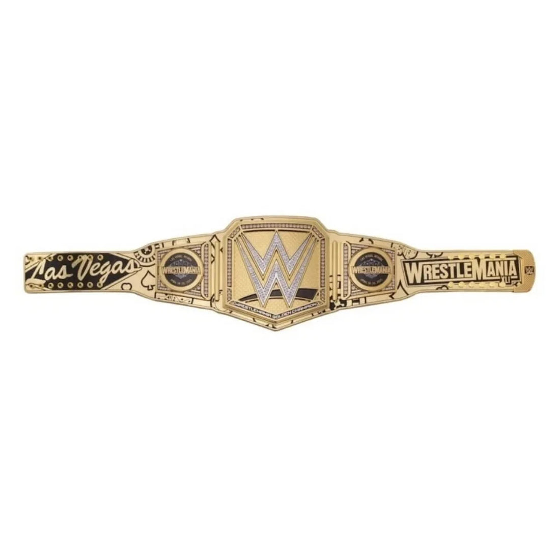 2025 WrestleMania 41 Las Vegas Wrestling Championship Title Belt