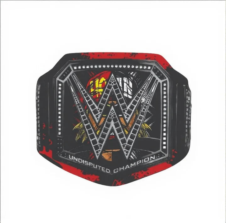 Custom tribute to Hulk Hogan Universal Championship Belt Title