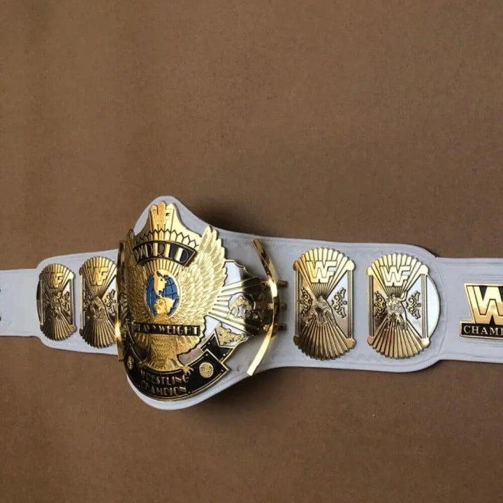 WHITE WINGED EAGLE DUAL PLATED CNC HD CHAMPIONSHIP BELT