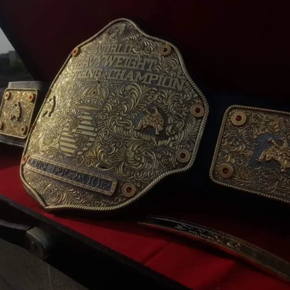 BIG GOLD CRUMRINE CNC MADE CHAMPIONSHIP BELT