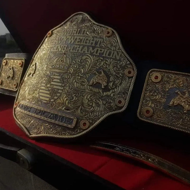 BIG GOLD CRUMRINE CNC MADE CHAMPIONSHIP BELT