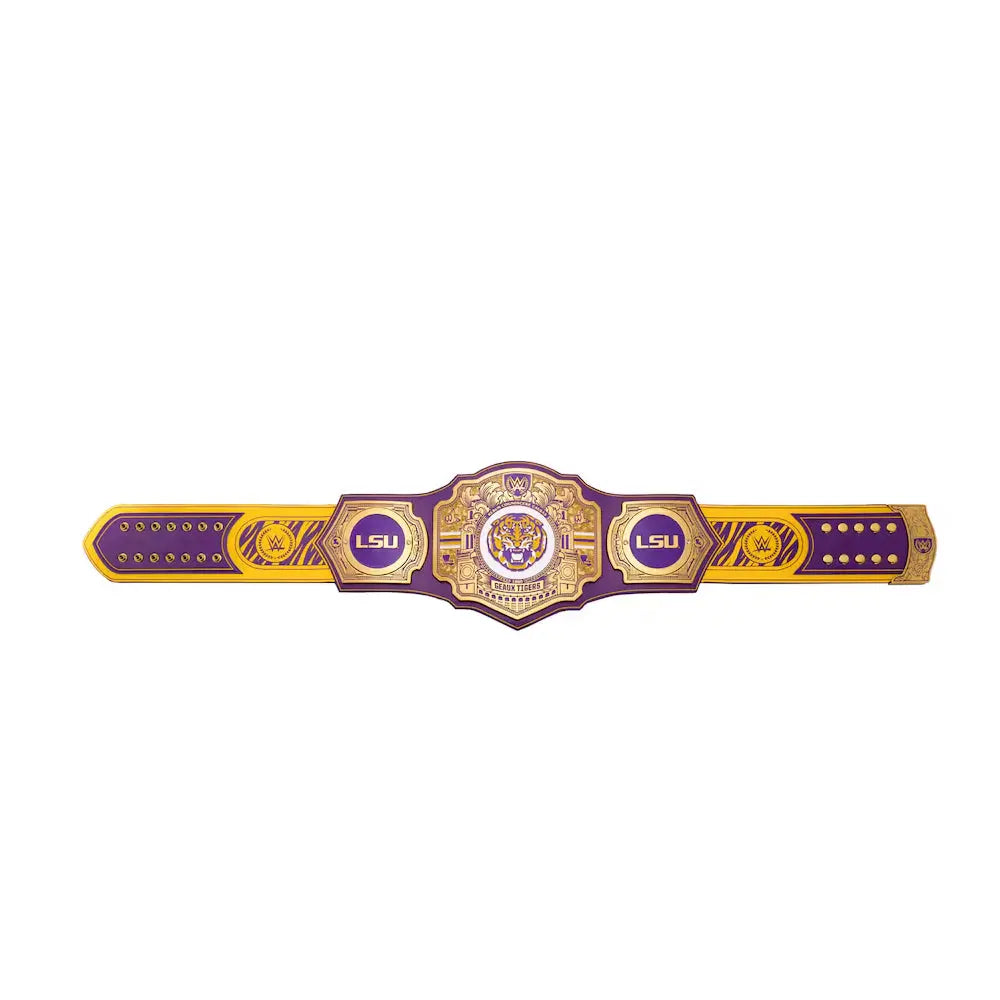 LSU Tigers WWE Legacy Title Belt Champions Forge