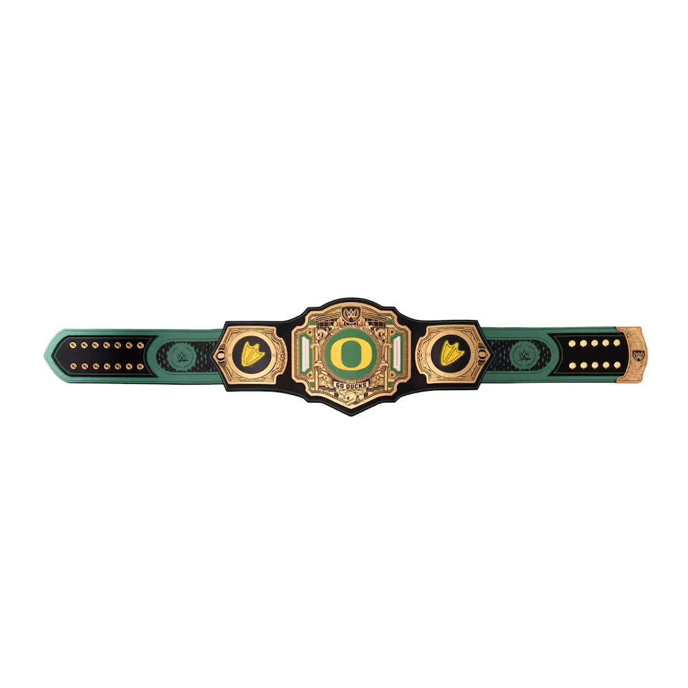 Oregon Ducks WWE Legacy Title Belt Champions Forge