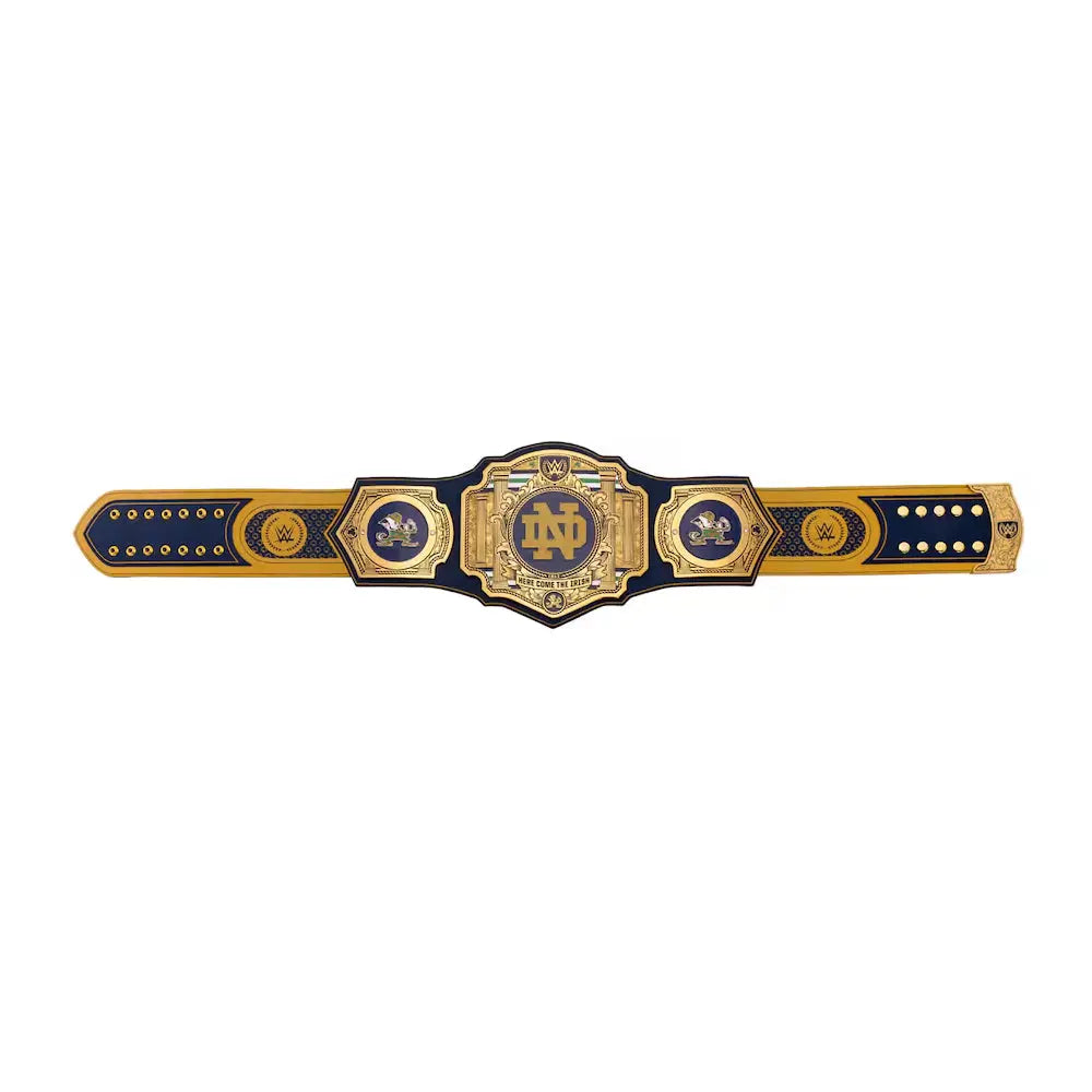 Notre Dame Fighting Irish WWE Legacy Title Belt Champions Forge