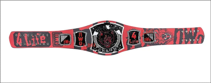 Custom NWO Wolfpack Spinner World Heavyweight Replica Championship Belt