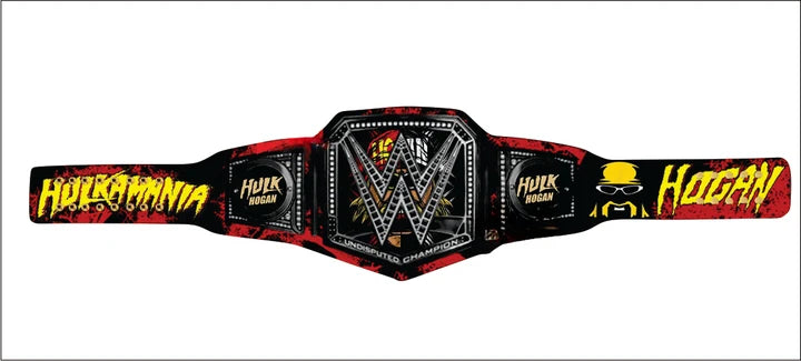 Custom tribute to Hulk Hogan Universal Championship Belt Title