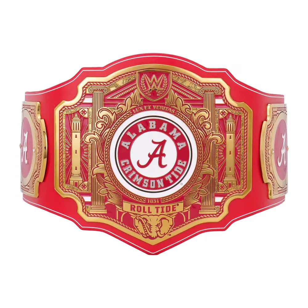 Alabama Crimson Tide WWE Legacy Title Belt Champions Forge