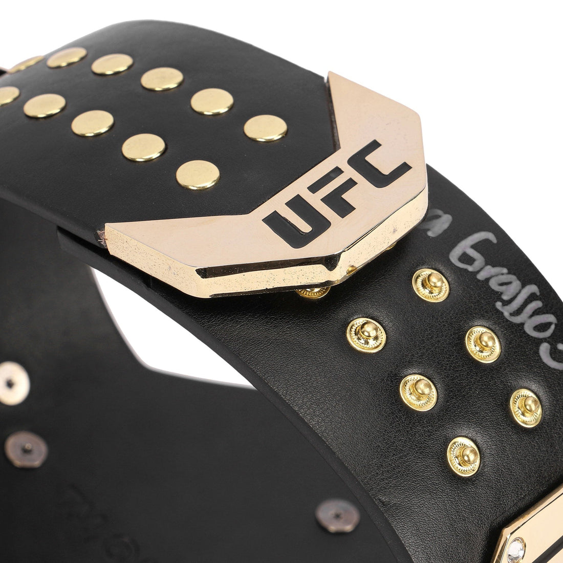 Alexa Grasso Signed UFC Desktop Championship Belt Champions Forge