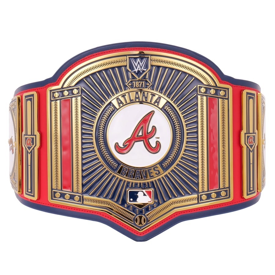 Atlanta Braves MLB Championship Belt Champions Forge