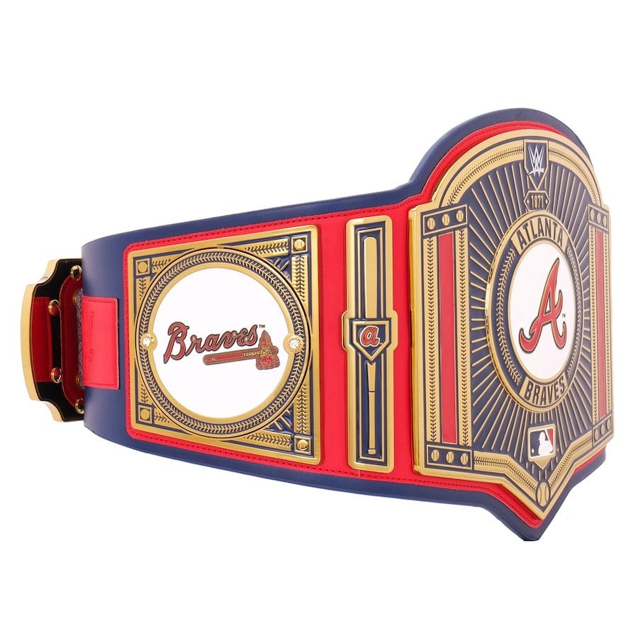 Atlanta Braves MLB Championship Belt Champions Forge