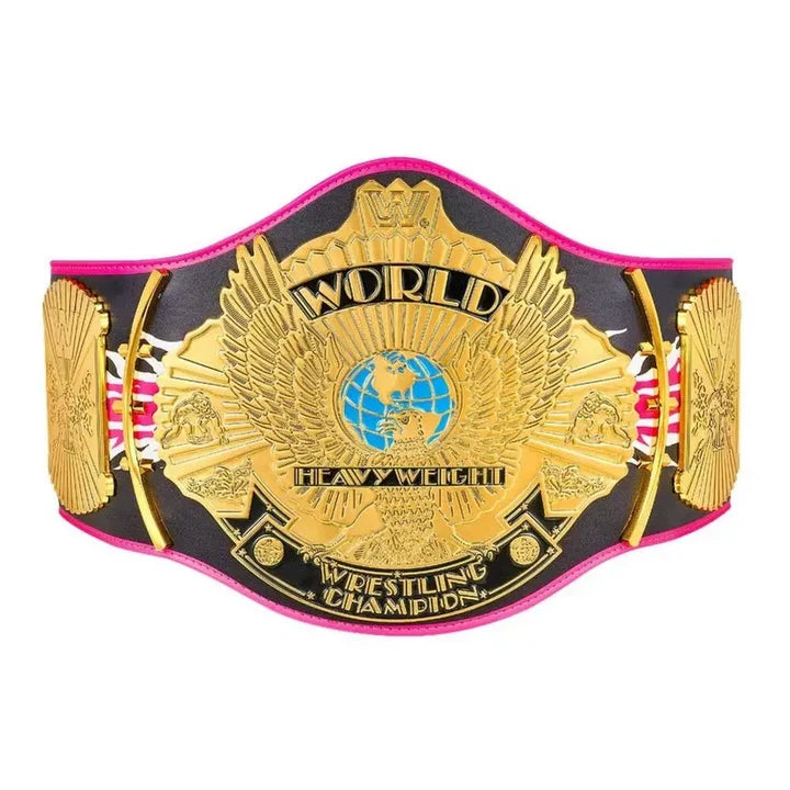 WWE Heavy Champion Bret Hart World Wide Wrestling Championship Belt
