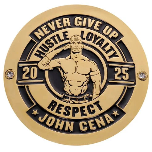 WWE John Cena 17x Championship Replica Side Plate Box Set