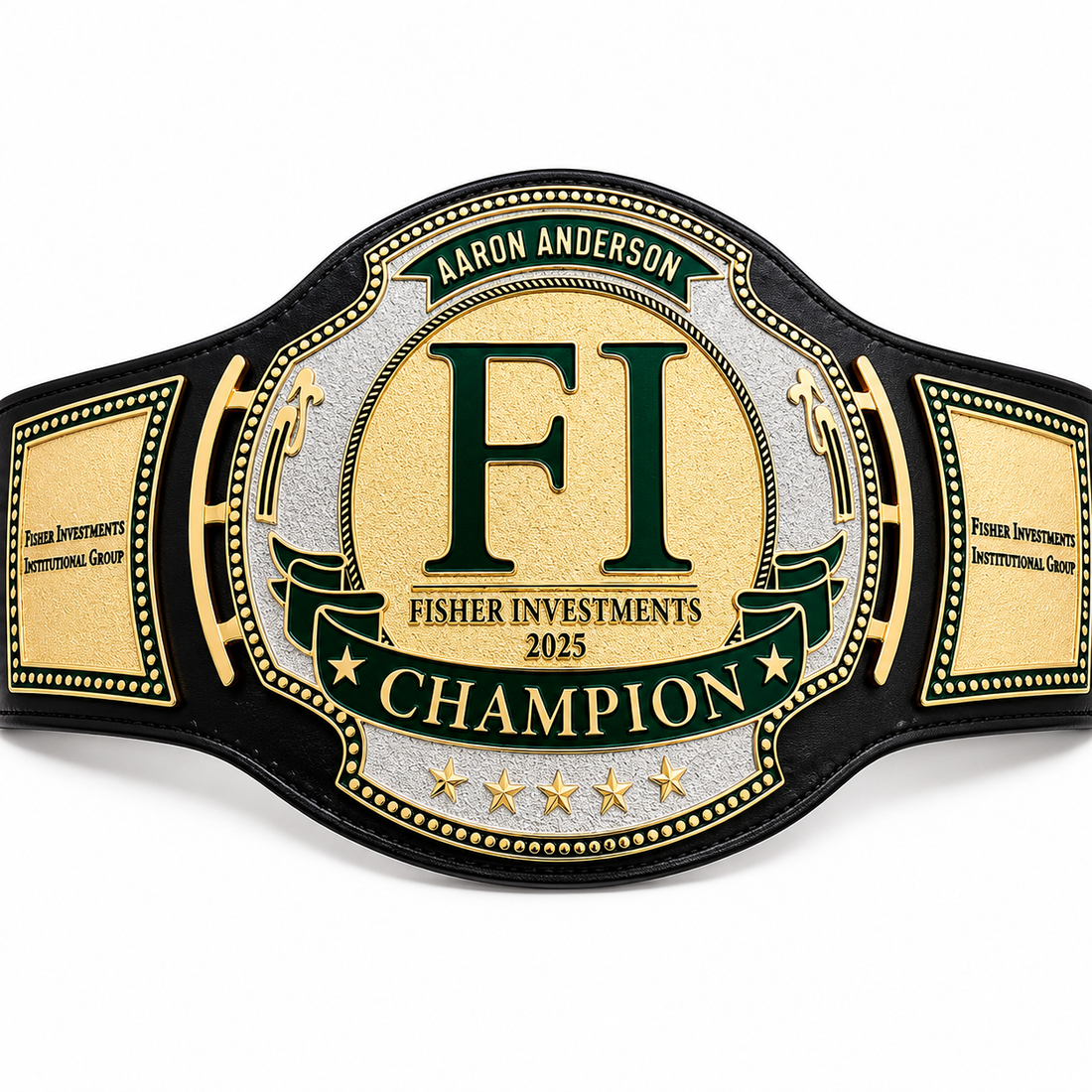Championship Belt For Executive &  Institutional Recognition