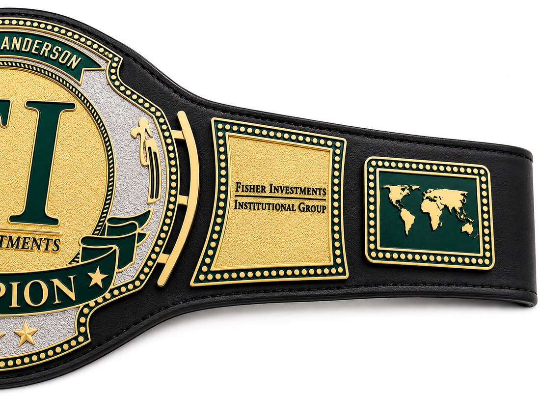Championship Belt For Executive &  Institutional Recognition