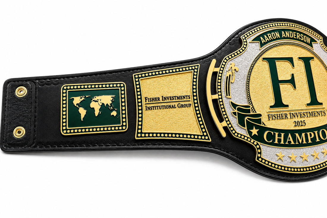 Championship Belt For Executive &  Institutional Recognition
