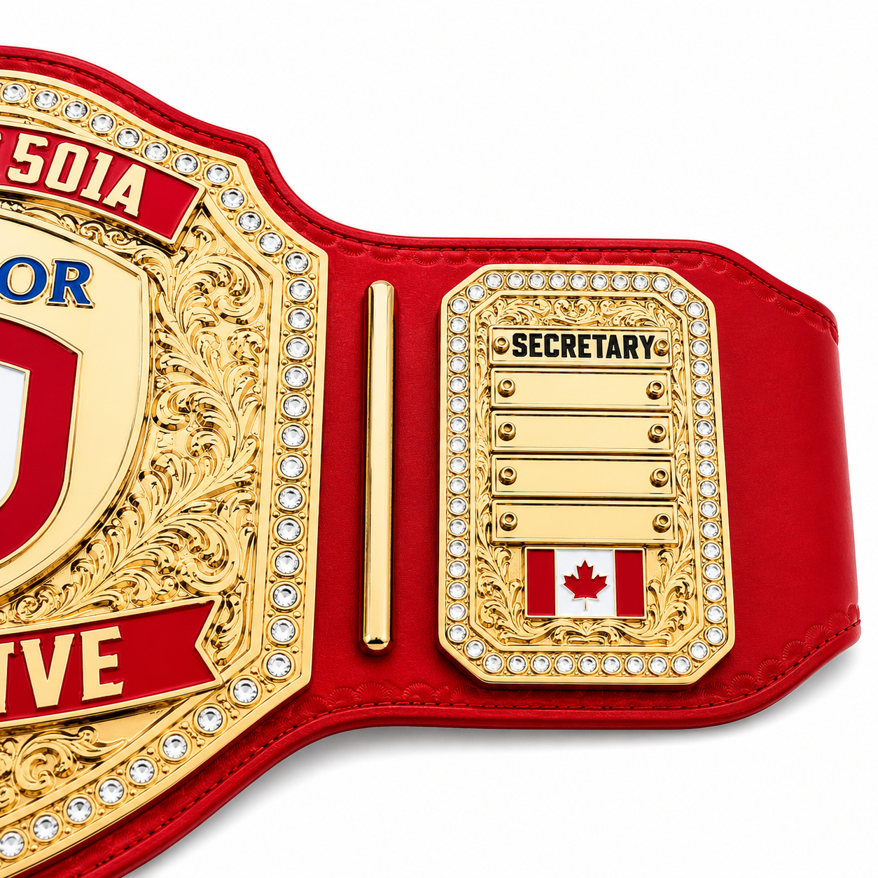 Custom Executive & Union Leadership Championship Belt