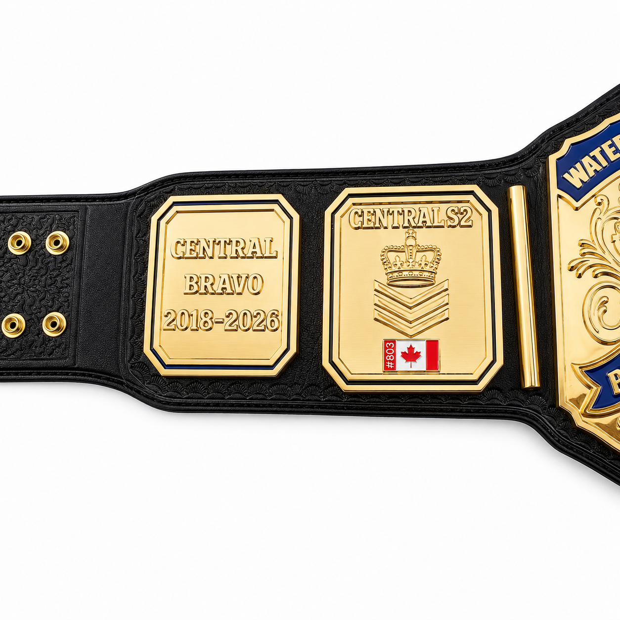 Custom Police Service Championship Belt