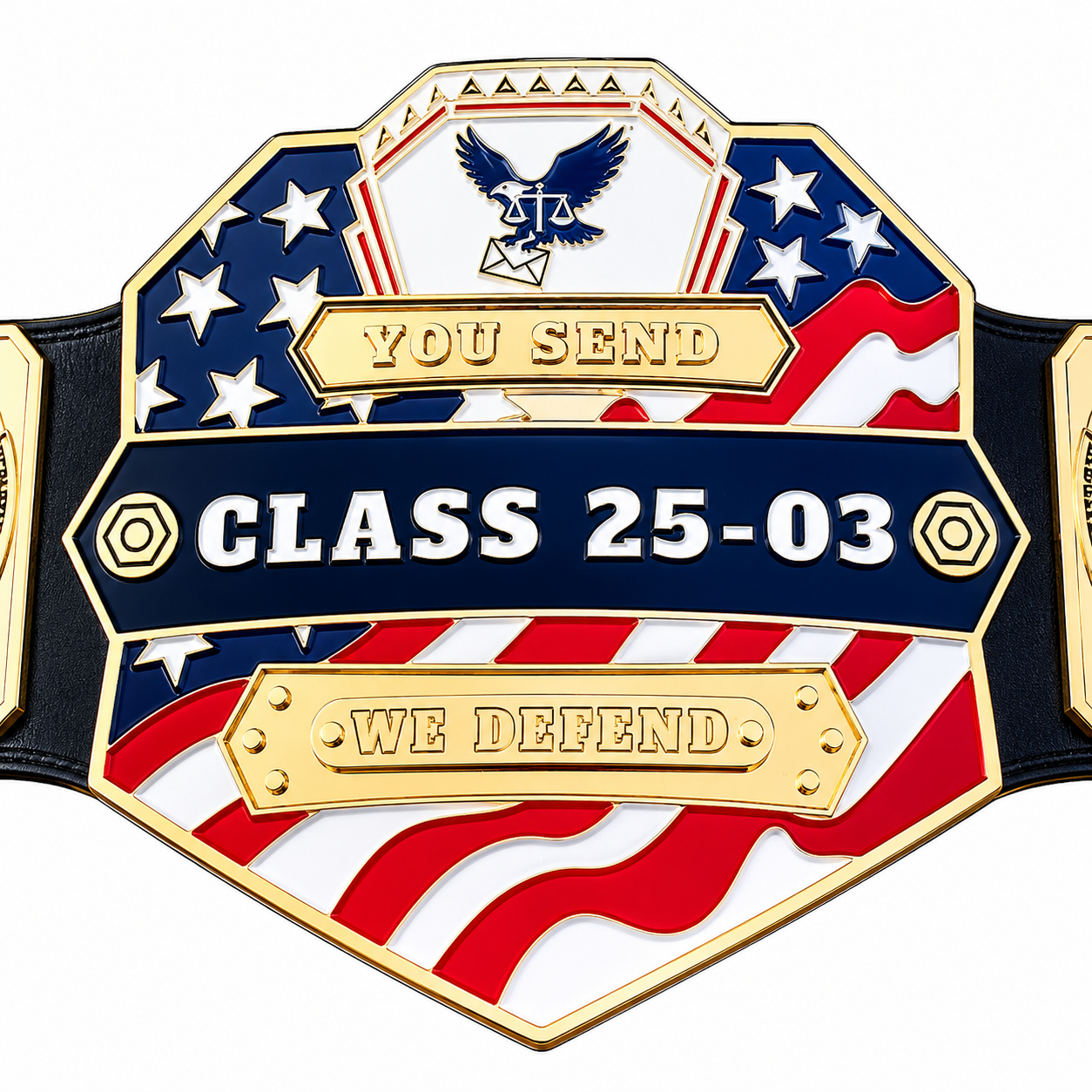Postal Service Honor Champion Belt