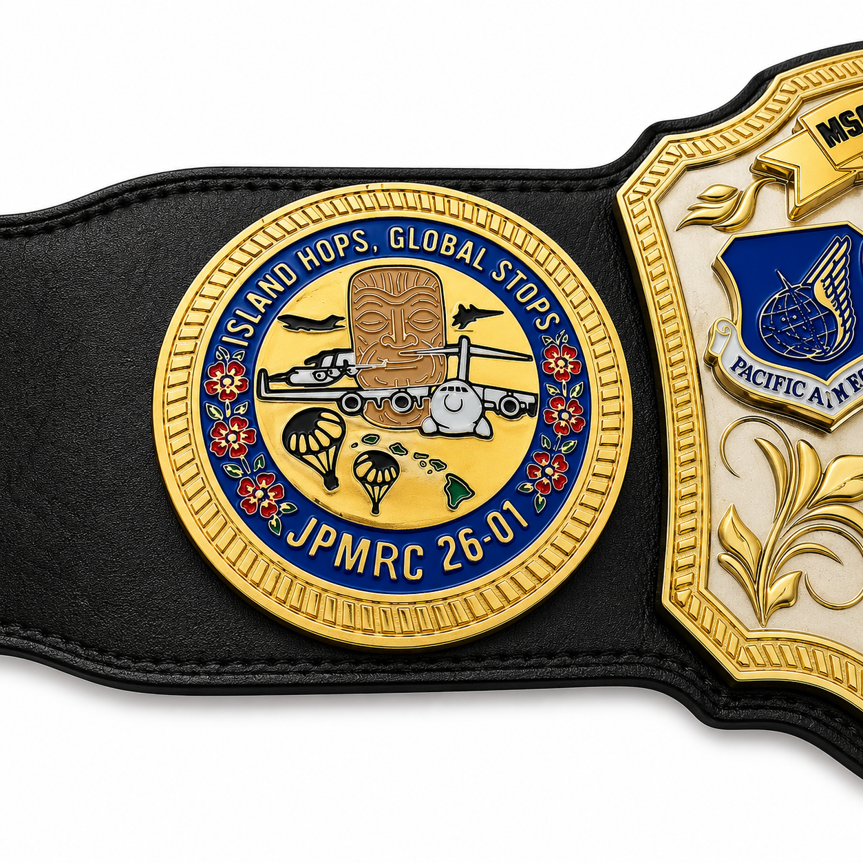 Custom Inspector General Championship Belt