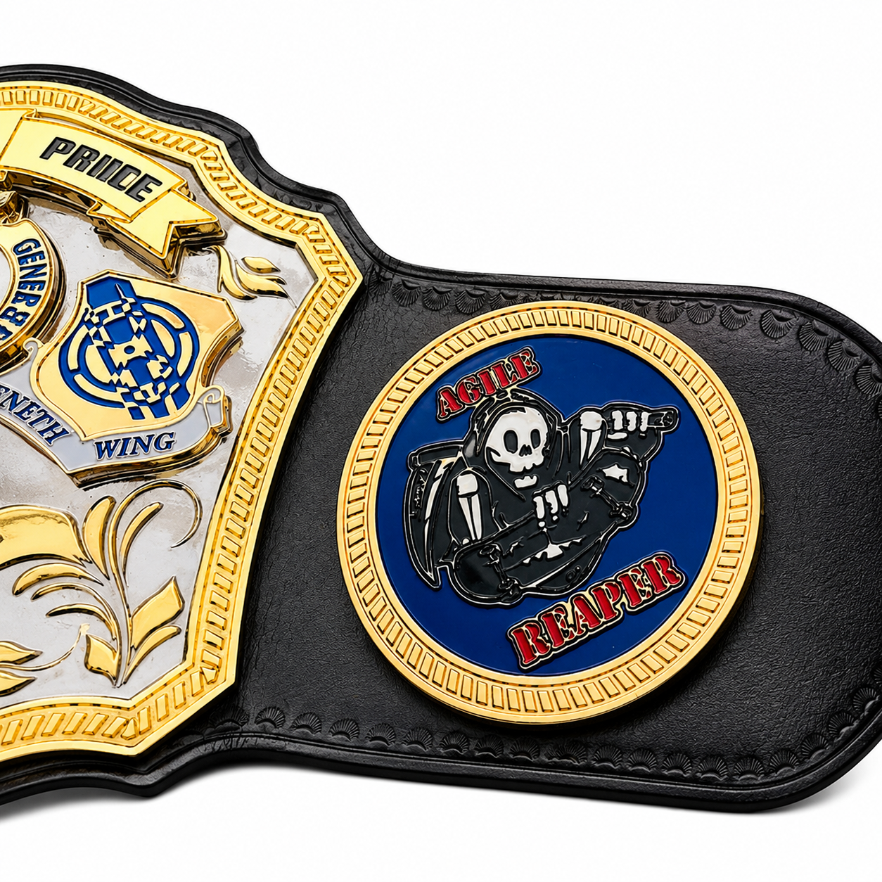 Custom Inspector General Championship Belt
