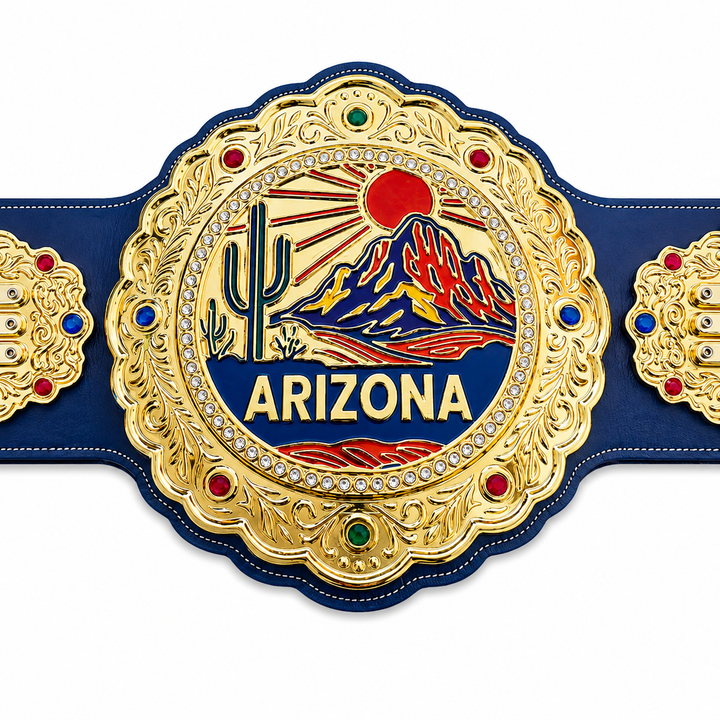 Arizona Sunset Champion Belt - Custom Recognition Award
