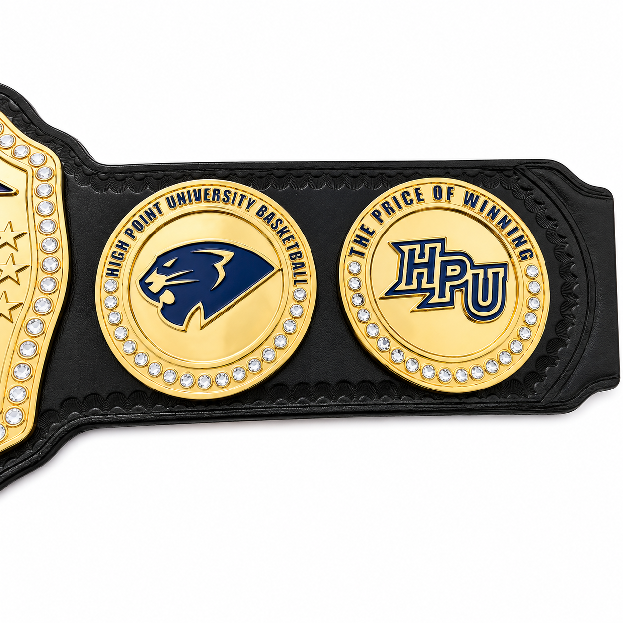 High Point University Custom Basketball Championship Belt — The Price of Winning