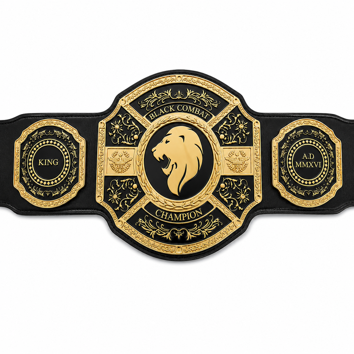 Combat Championship Belt - King Title for MMA, Fight Clubs & Promotions