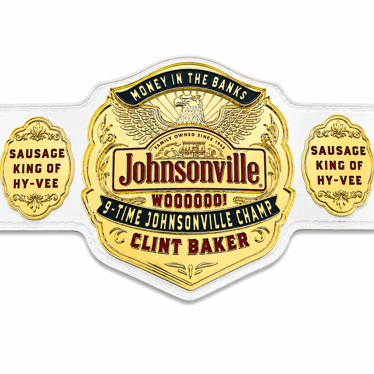 Money in the Bank — Custom Corporate Championship Belt