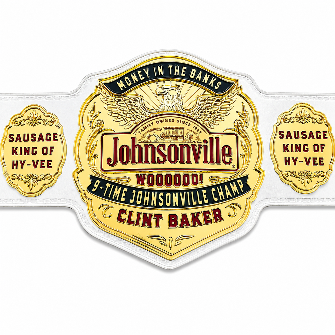 Money in the Bank — Custom Corporate Championship Belt
