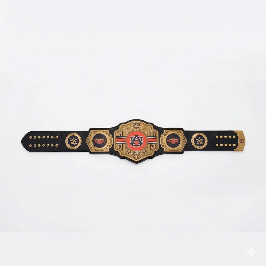 Auburn Tigers WWE Legacy Title Belt Black Strap