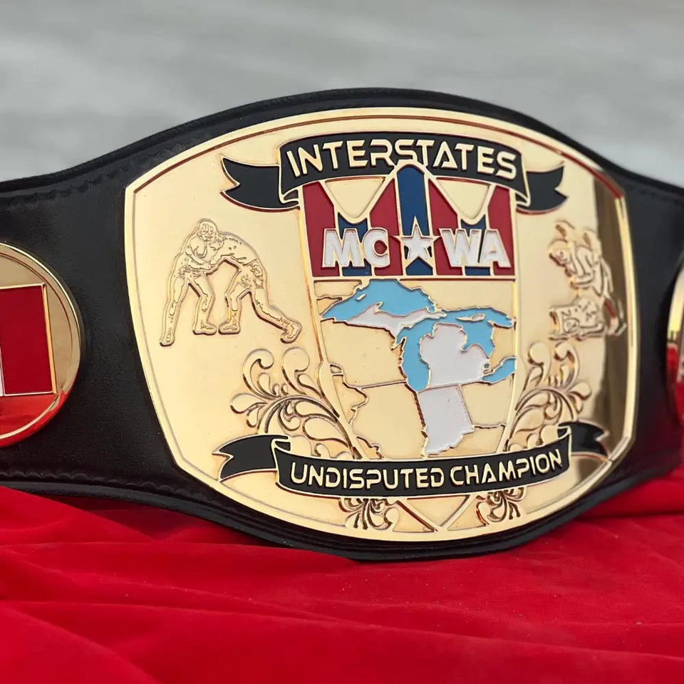 Gold CNC Championship Belt