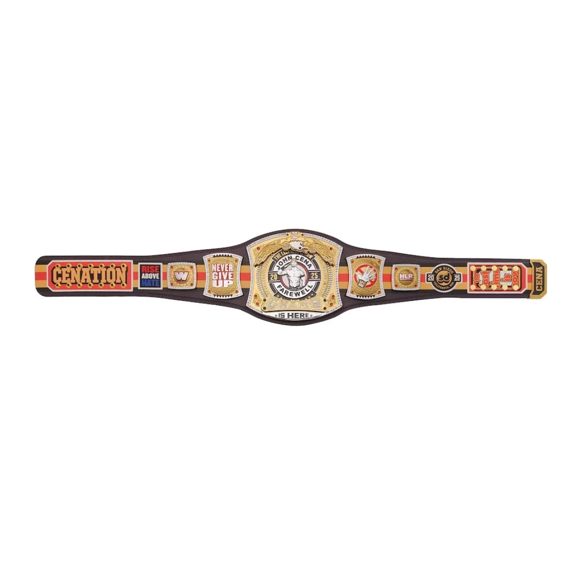 John Cena Farewell Tour 2025 San Diego Spinner Championship Title Belt