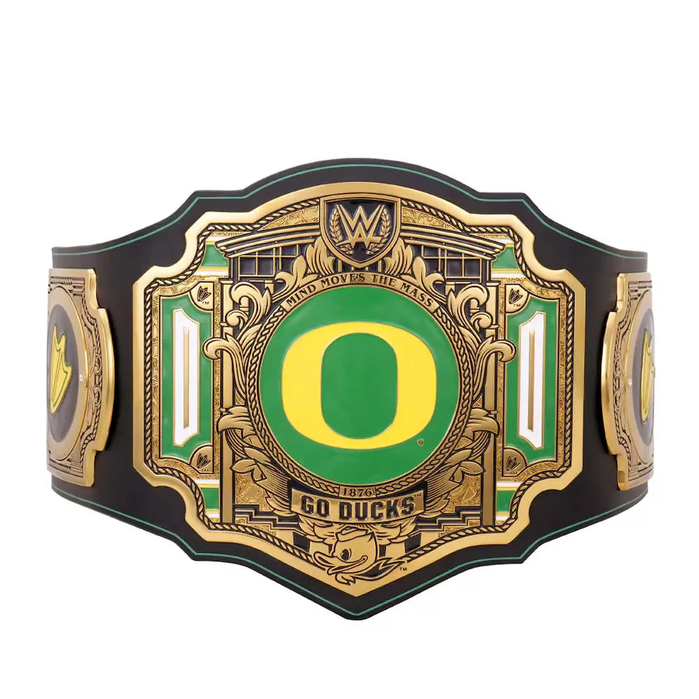 Oregon Ducks WWE Legacy Title Belt Champions Forge