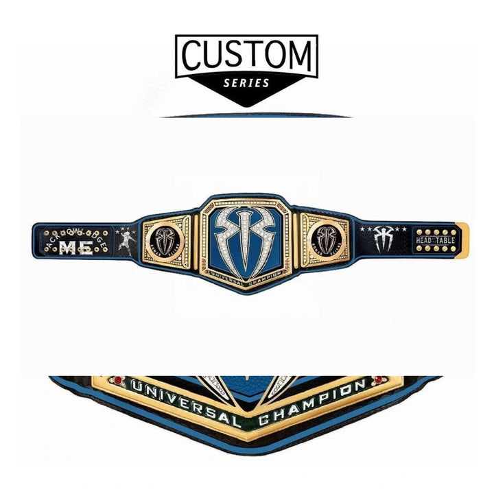 Roman Reigns Custom Signature Series Wrestling Championship Belt Replica