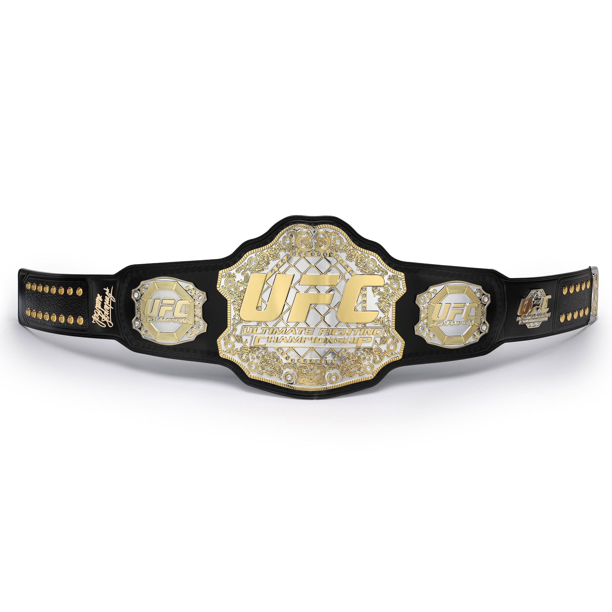 Joanna Jedrzejczyk Signed UFC Classic Championship Replica Belt Champions Forge