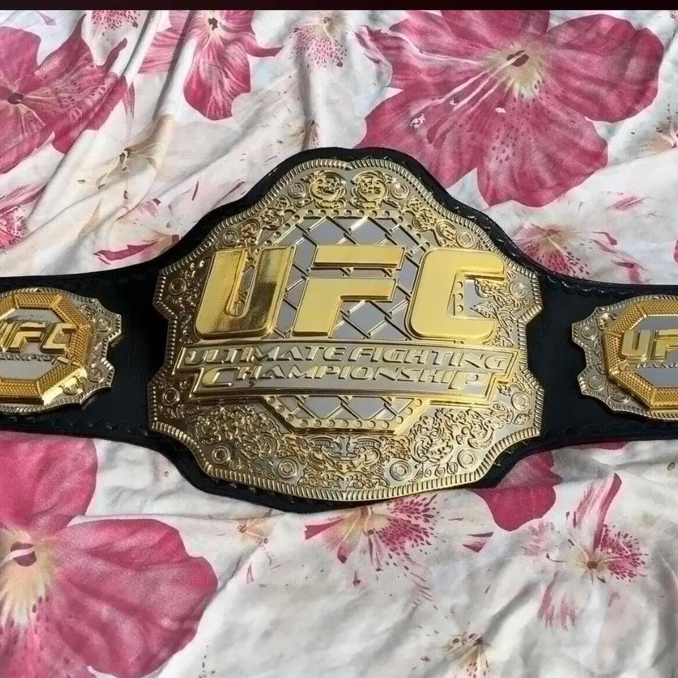 UFC TRIPLE STACK CNC MADE CHAMPIONSHIP BELT