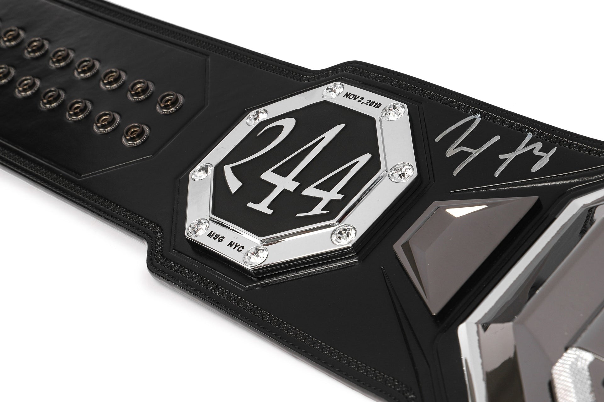 Max Holloway Signed 1-of-1 UFC Legacy Championship Replica Belt Champions Forge