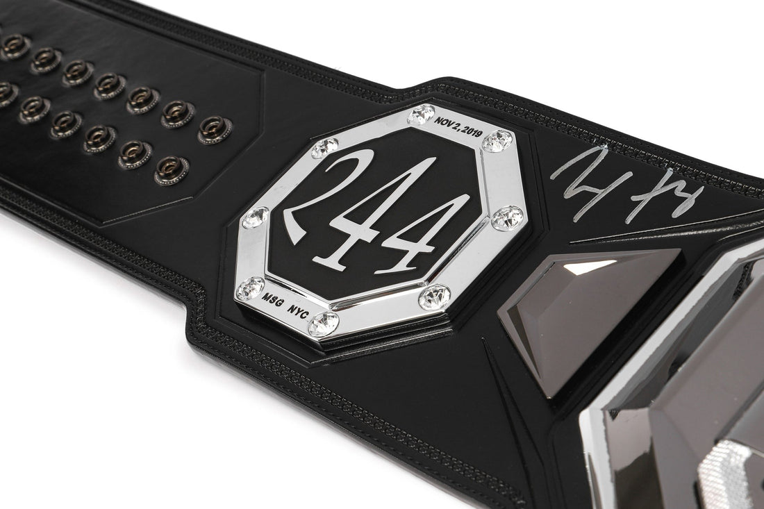 Max Holloway Signed 1-of-1 UFC Legacy Championship Replica Belt Champions Forge