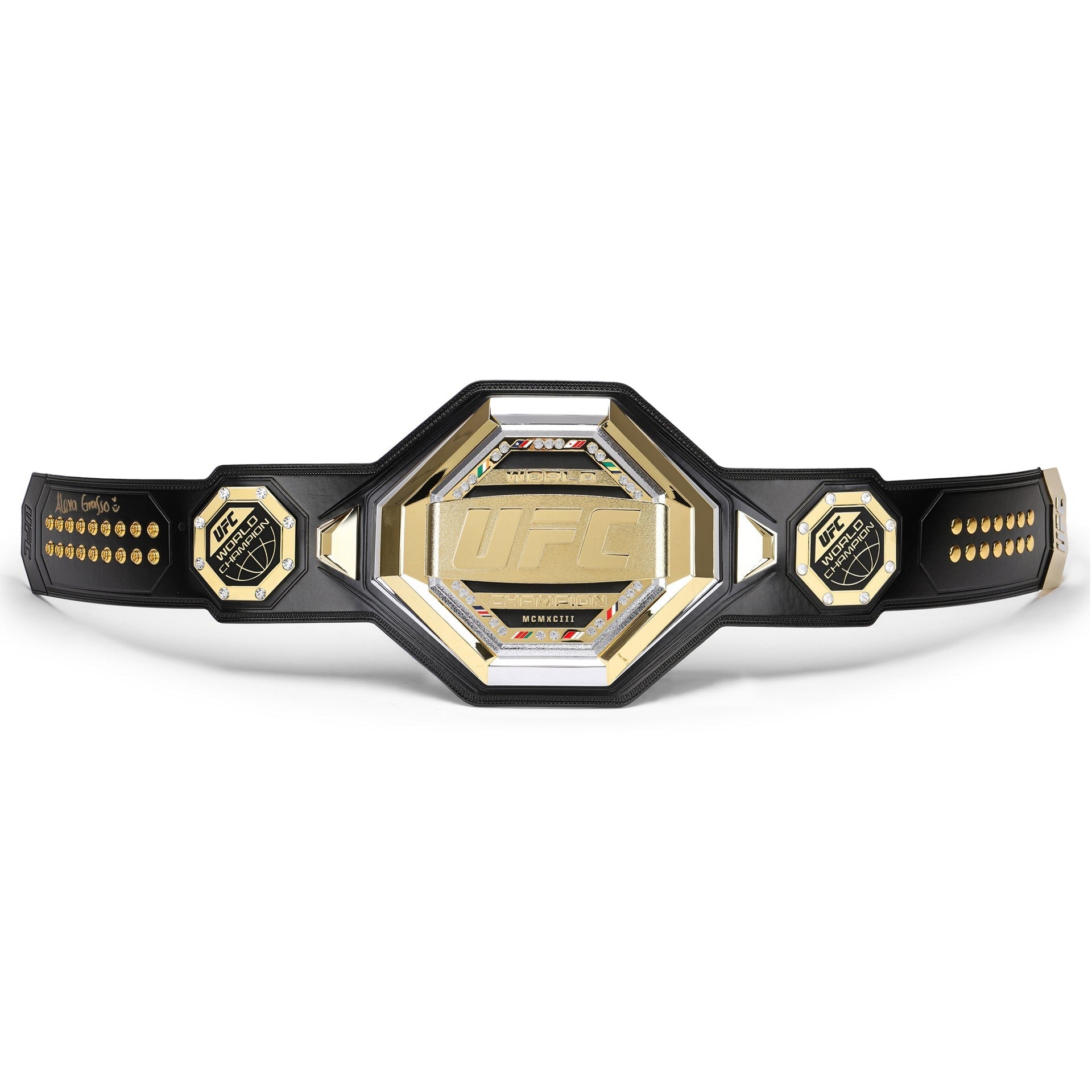 Alexa Grasso Signed UFC Legacy Championship Belt Champions Forge