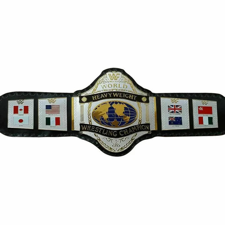 WWF HULK HOGAN 86 WORLD HEAVYWEIGHT WRESTLING CHAMPIONSHIP BELT REPLICA