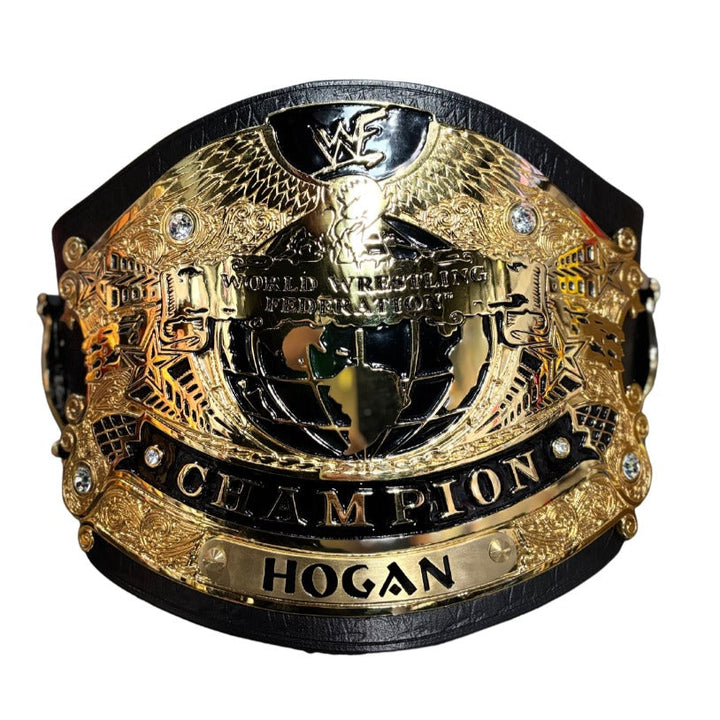 Hulk Hogan Undisputed World Heavyweight Championship Belt Replica Autographed