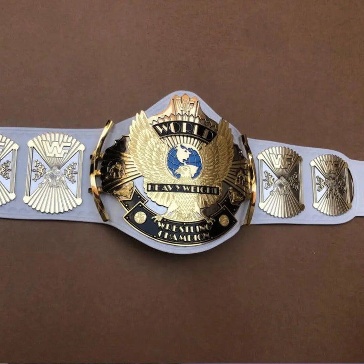 WHITE WINGED EAGLE DUAL PLATED CNC HD CHAMPIONSHIP BELT