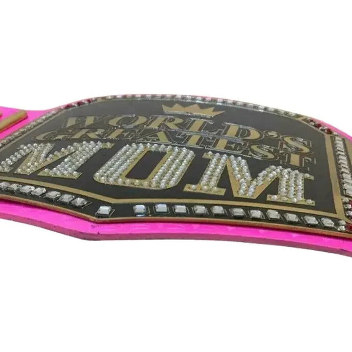 World’s Greatest Mom Wrestling Championship Belt