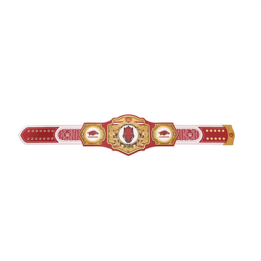 Arkansas Razorbacks WWE Legacy Title Belt Champions Forge