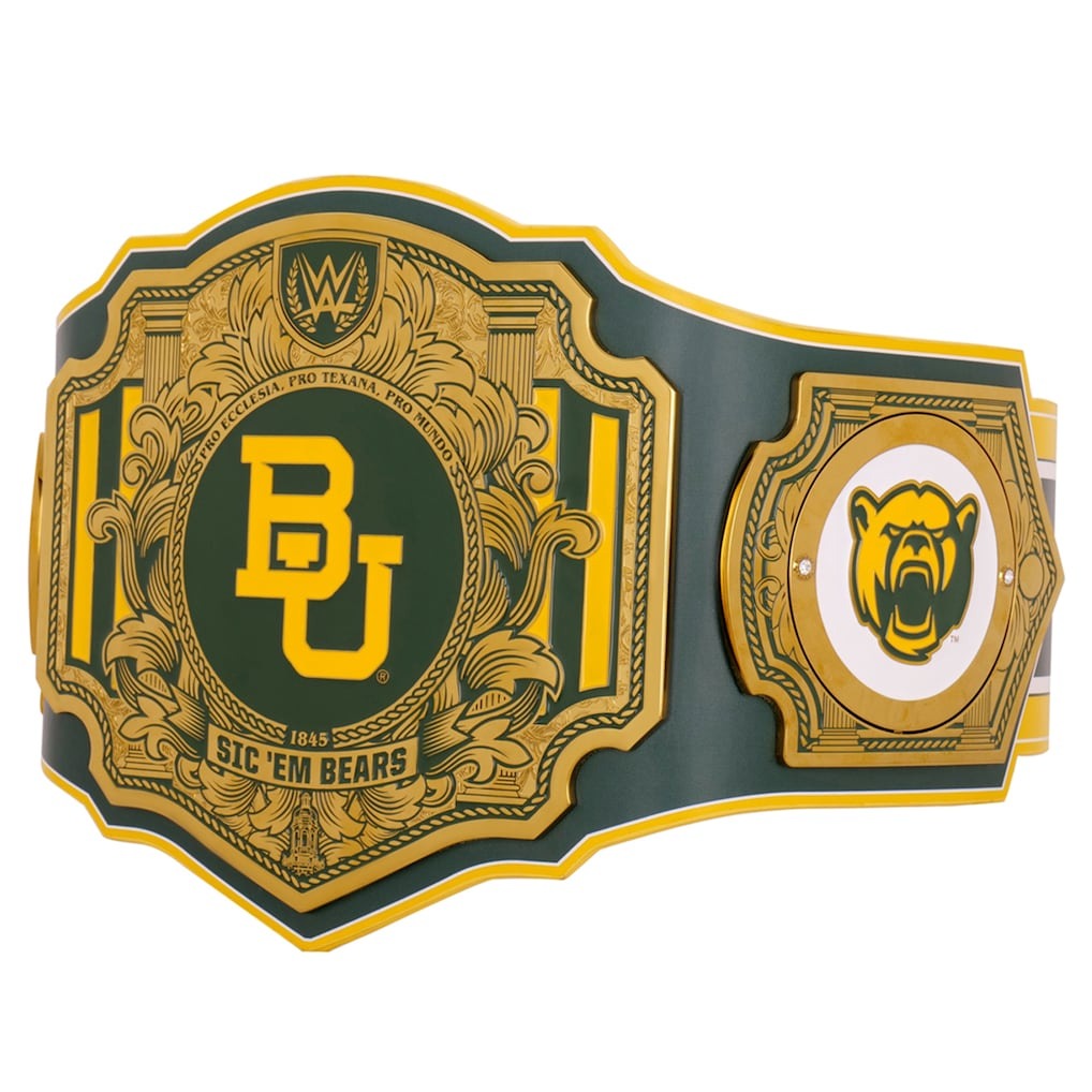 Baylor Bears WWE Legacy Title Belt Champions Forge