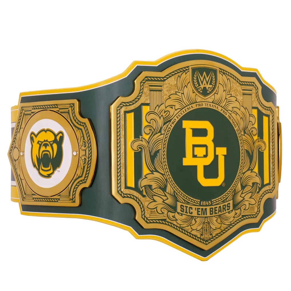 Baylor Bears WWE Legacy Title Belt Champions Forge
