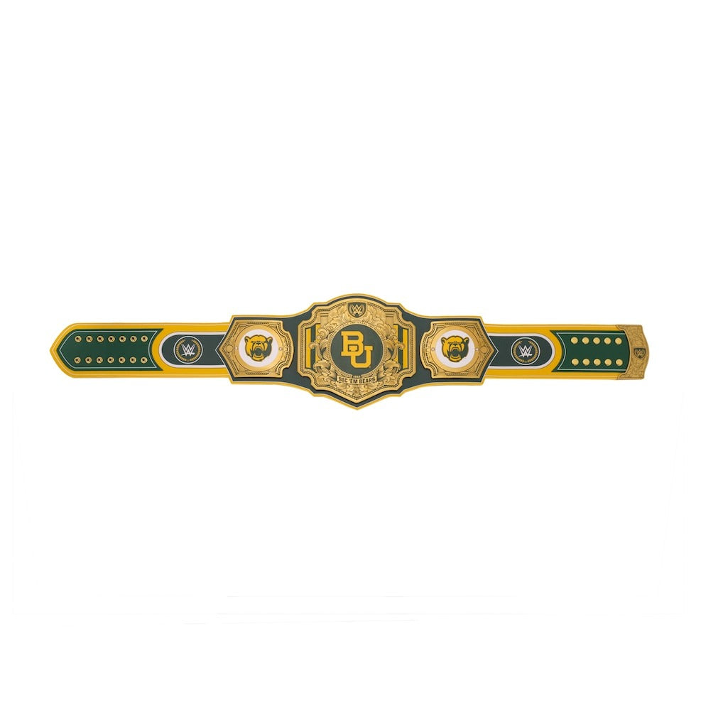 Baylor Bears WWE Legacy Title Belt Champions Forge